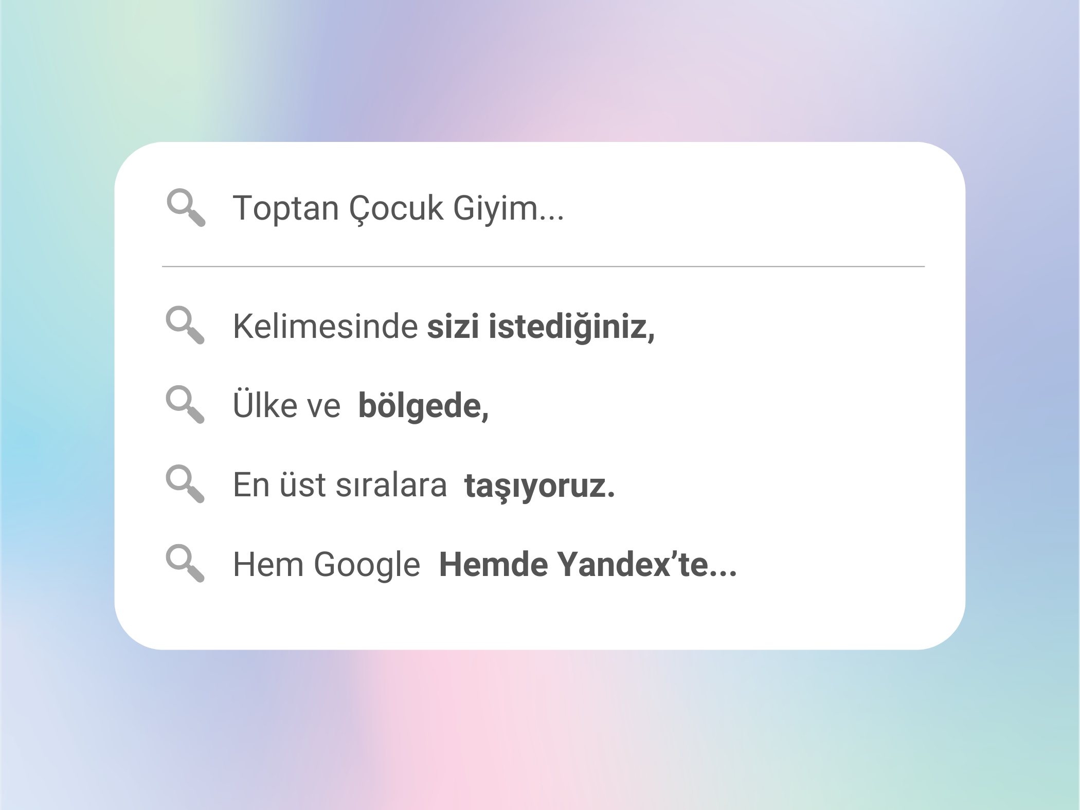 Junior Pixel Ajans Arama Motoru Reklamları